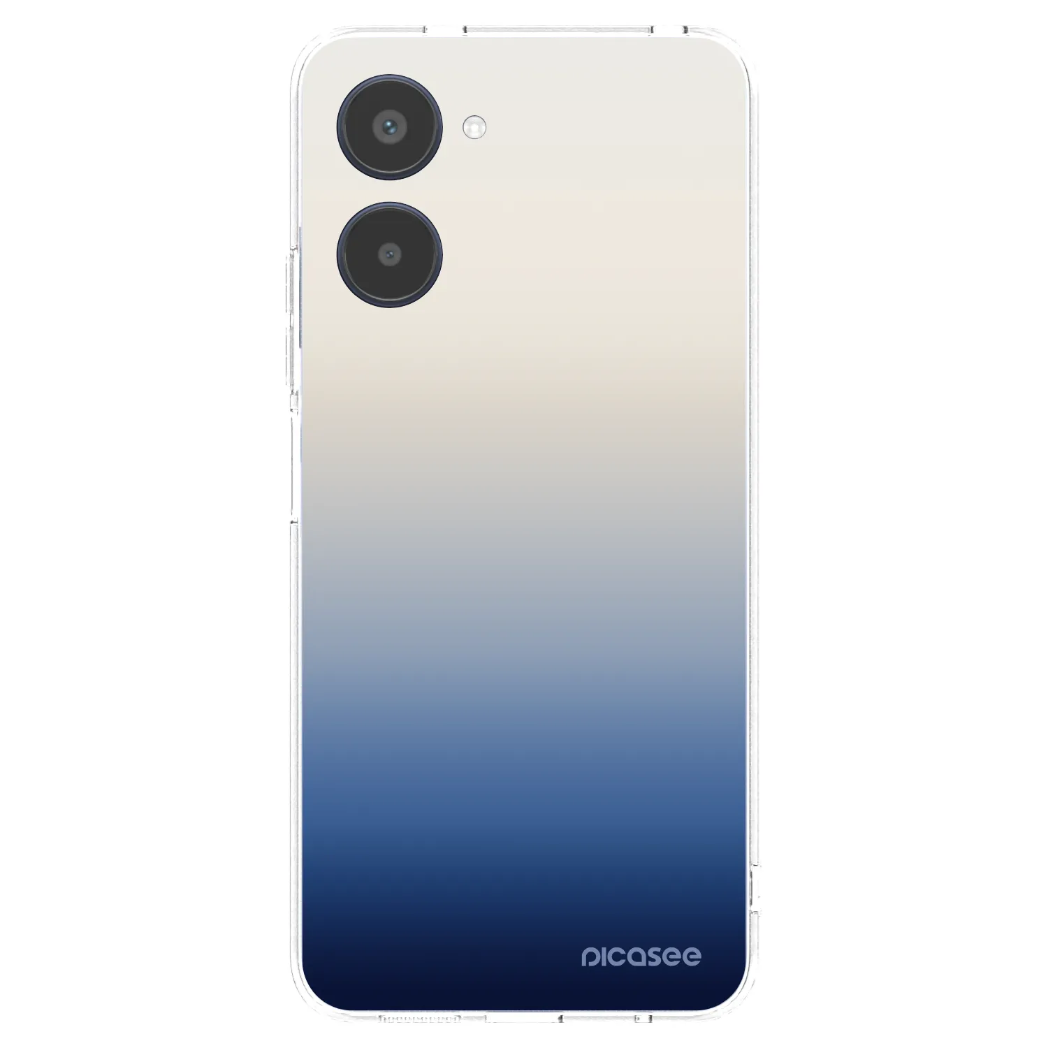 Picasee Realme 10 4G Hülle - Transparentes Silikon - Gravity Fade