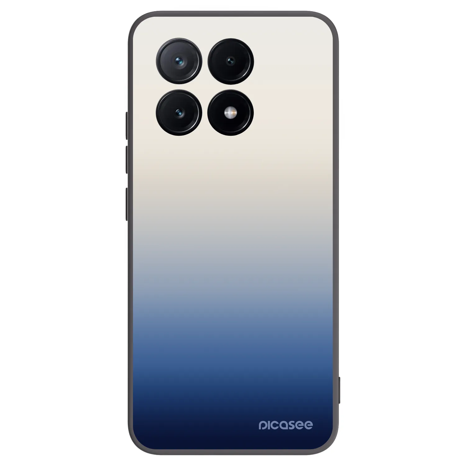 Picasee Xiaomi Poco X6 Pro Hülle - Schwarzes Silikon - Gravity Fade