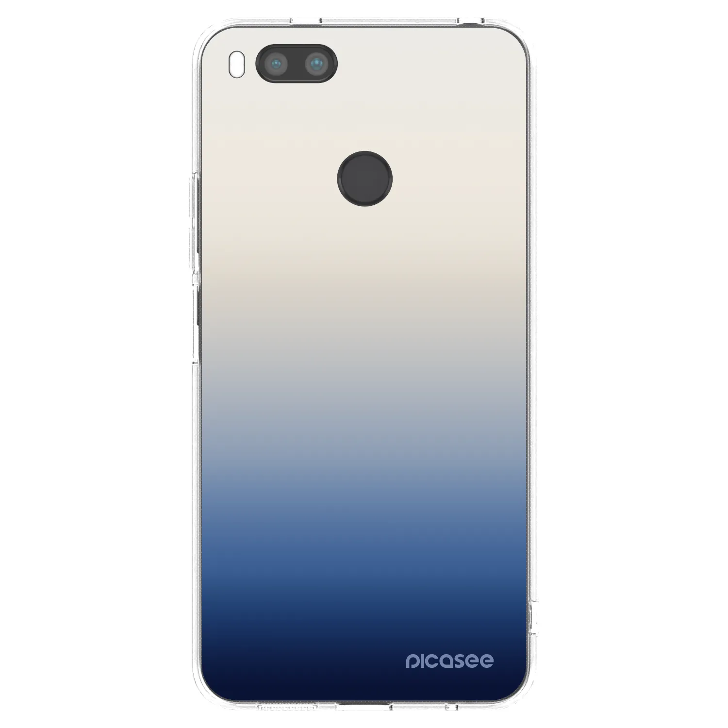 Picasee Xiaomi Redmi Note 11S 5G Hülle - Transparentes Silikon - Gravity Fade