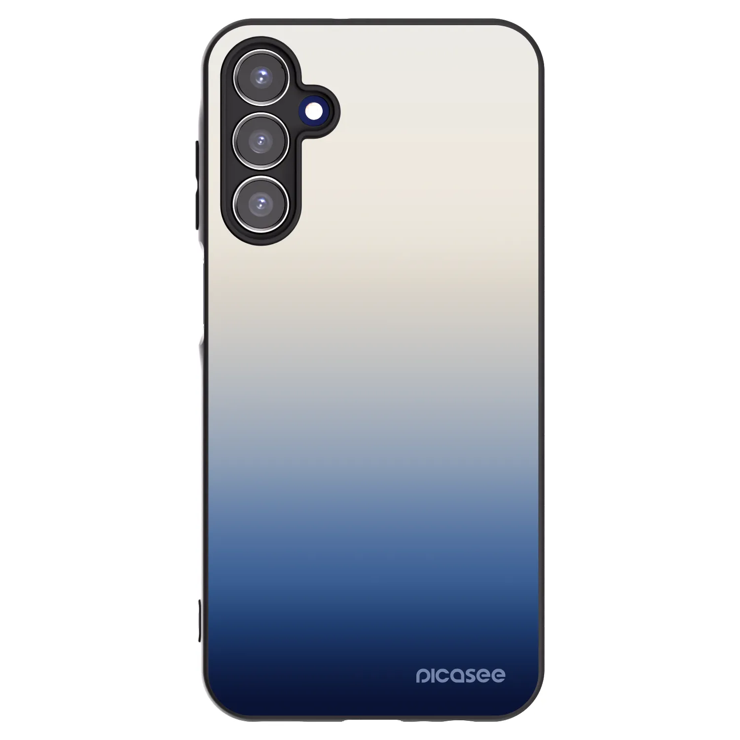 Picasee Samsung Galaxy A15 A156B 5G Hülle - Schwarzes Silikon - Gravity Fade