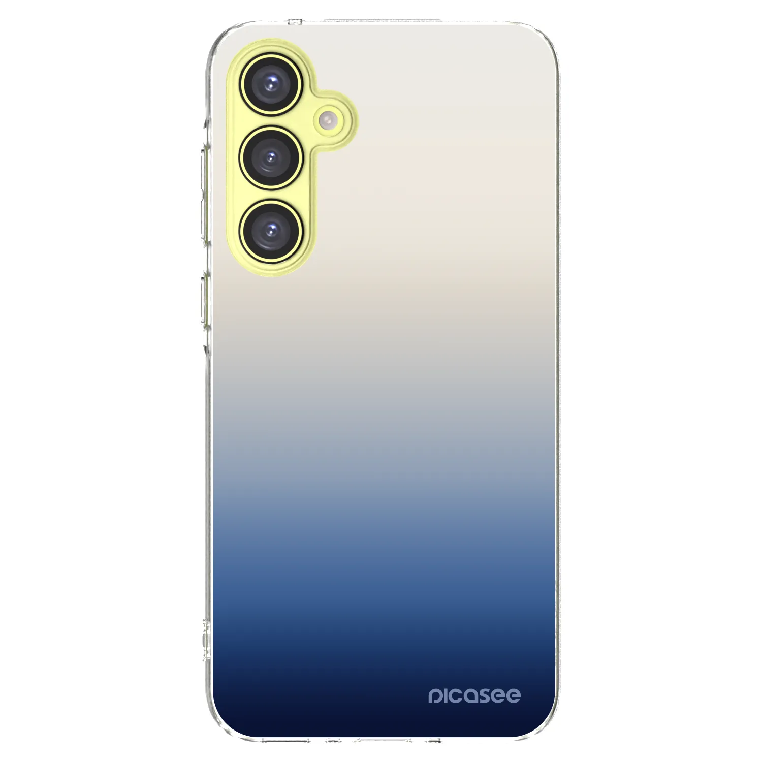Picasee Samsung Galaxy A35 5G A356B Hülle - Transparentes Silikon - Gravity Fade