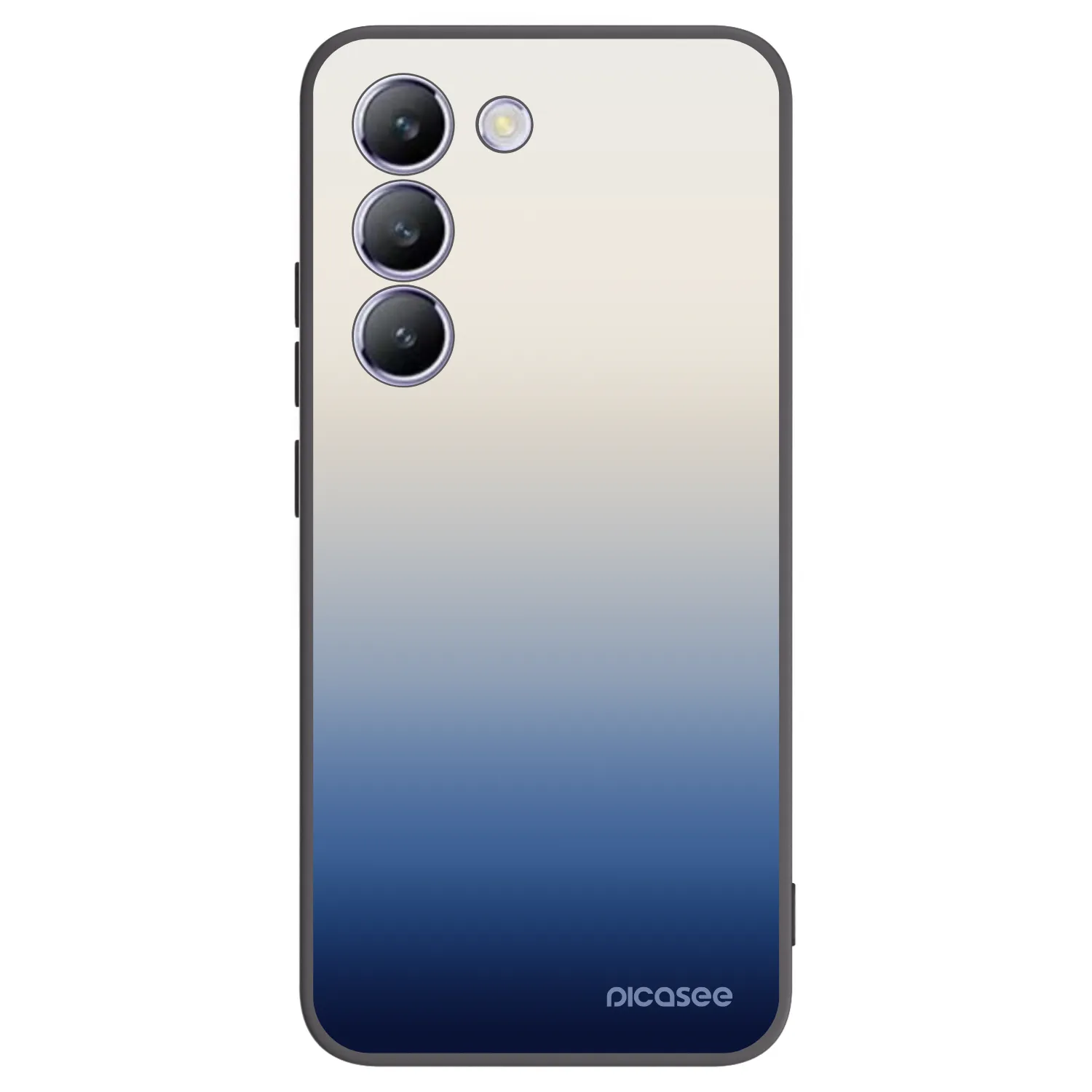 Picasee Vivo V40 SE 5G Hülle - Schwarzes Silikon - Gravity Fade