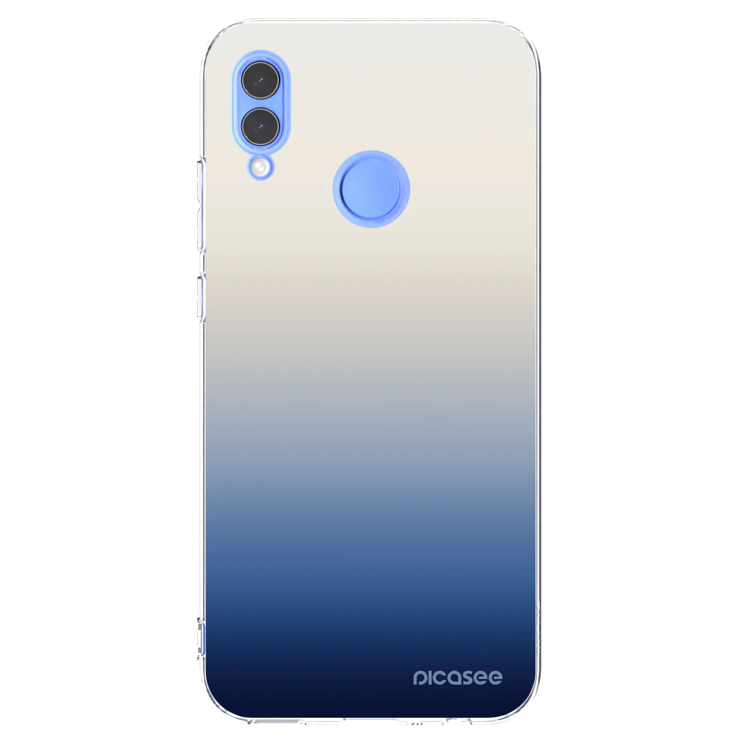 Picasee Huawei P Smart 2019 Hülle - Transparentes Silikon - Gravity Fade