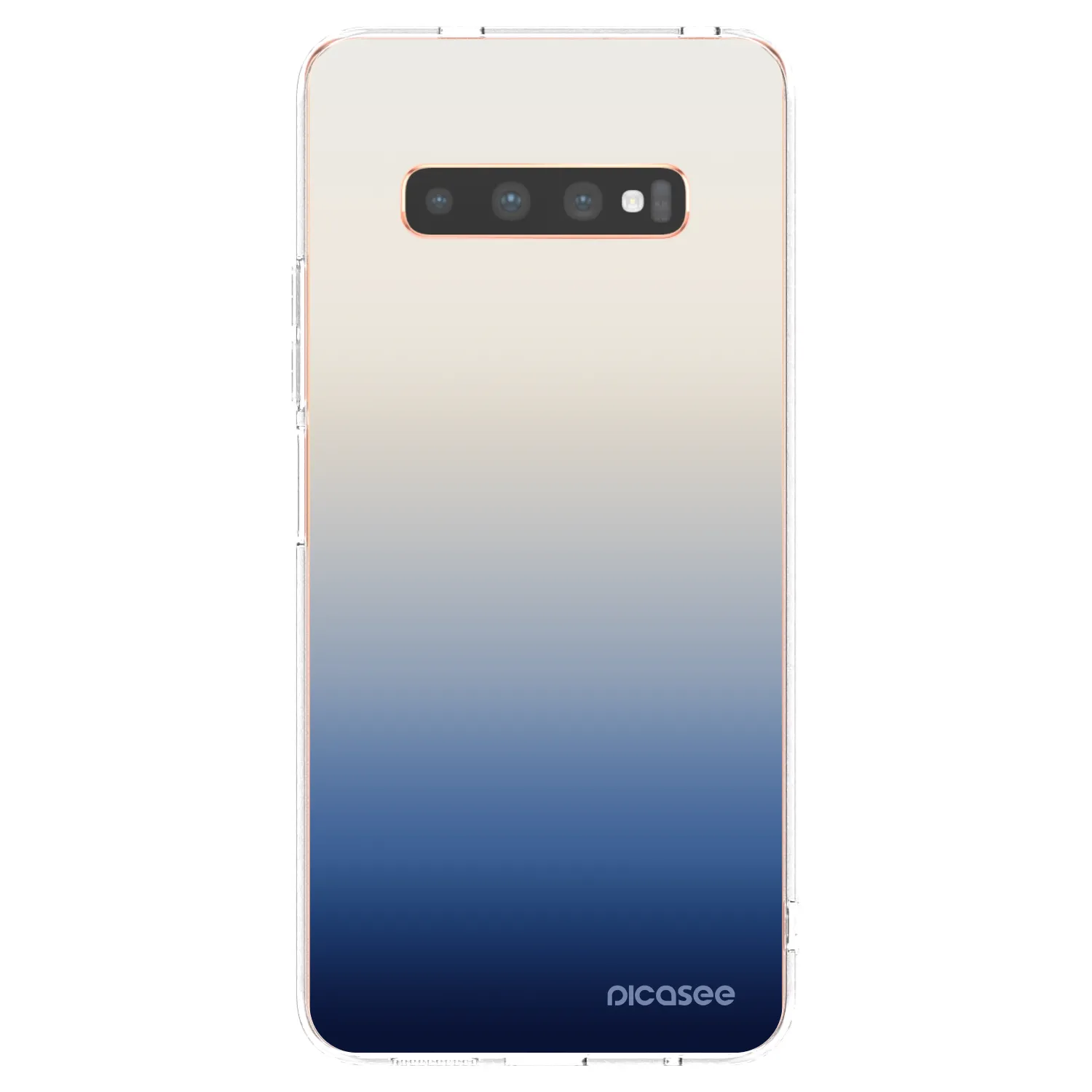 Picasee Samsung Galaxy S10 Plus G975 Hülle - Transparentes Silikon - Gravity Fade