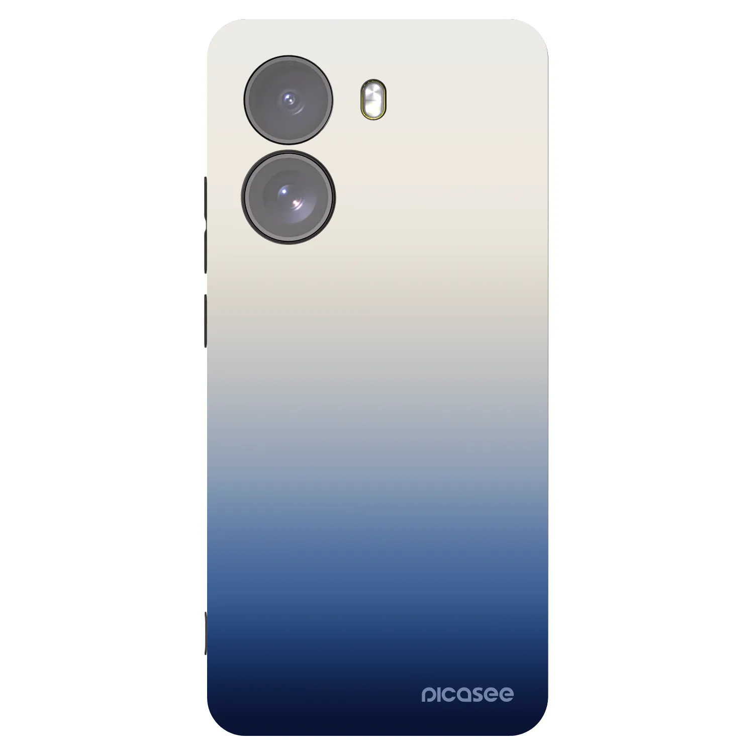 Picasee Xiaomi Poco X7 Hülle - Schwarzes Silikon - Gravity Fade