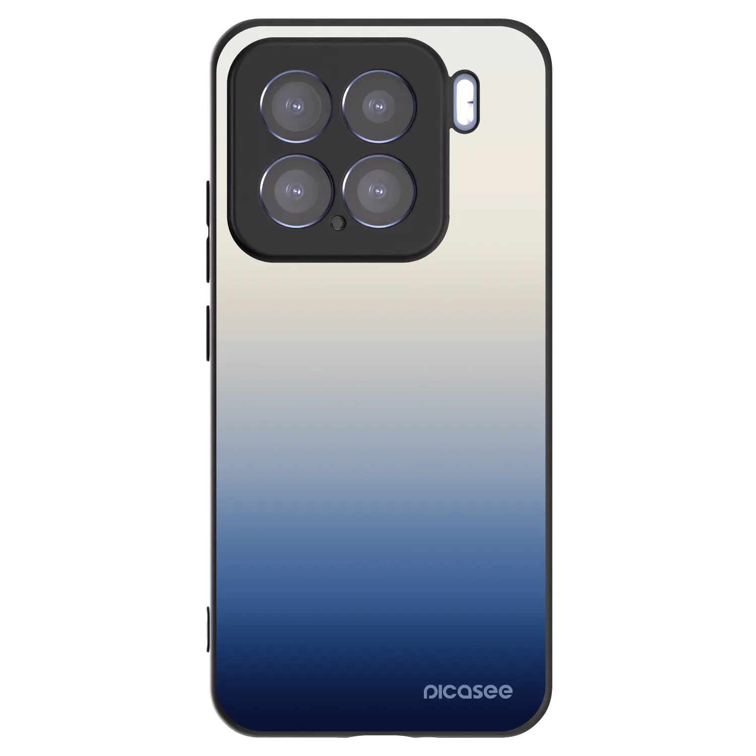 Picasee Xiaomi 15 Hülle - Schwarzes Silikon - Gravity Fade