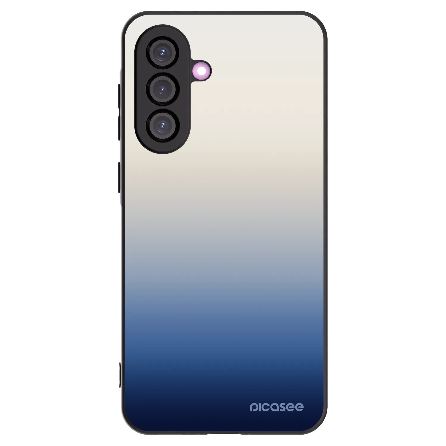 Picasee Samsung Galaxy A56 5G A566B Hülle - Schwarzes Silikon - Gravity Fade