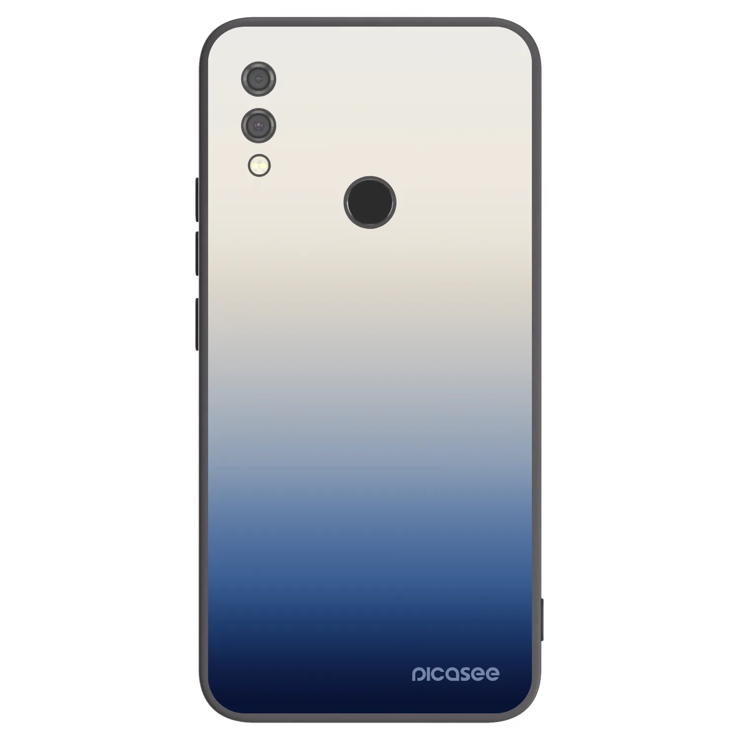 Picasee Xiaomi Redmi Note 7 Hülle - Schwarzes Silikon - Gravity Fade