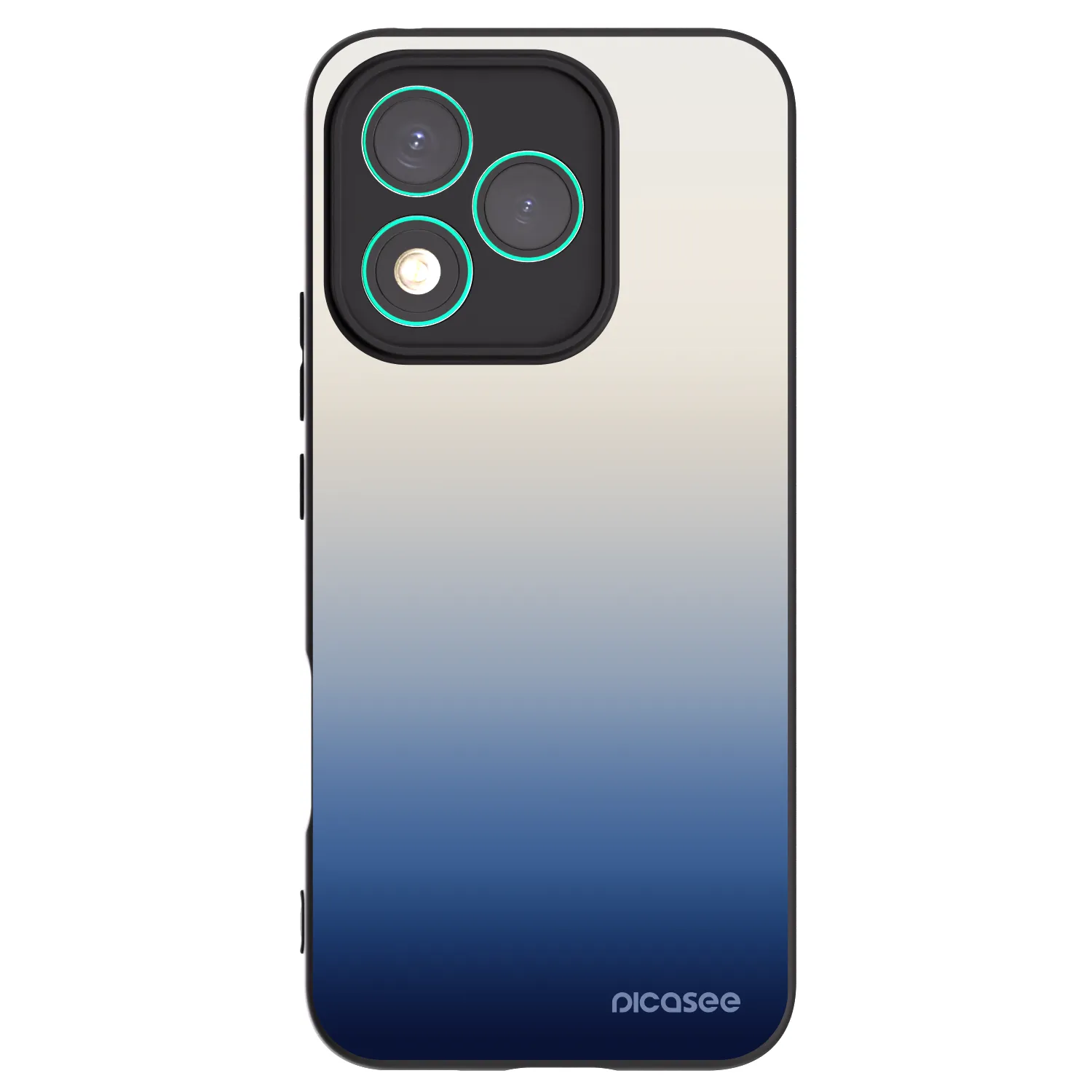 Picasee Honor 400 Lite 5G Hülle - Schwarzes Silikon - Gravity Fade