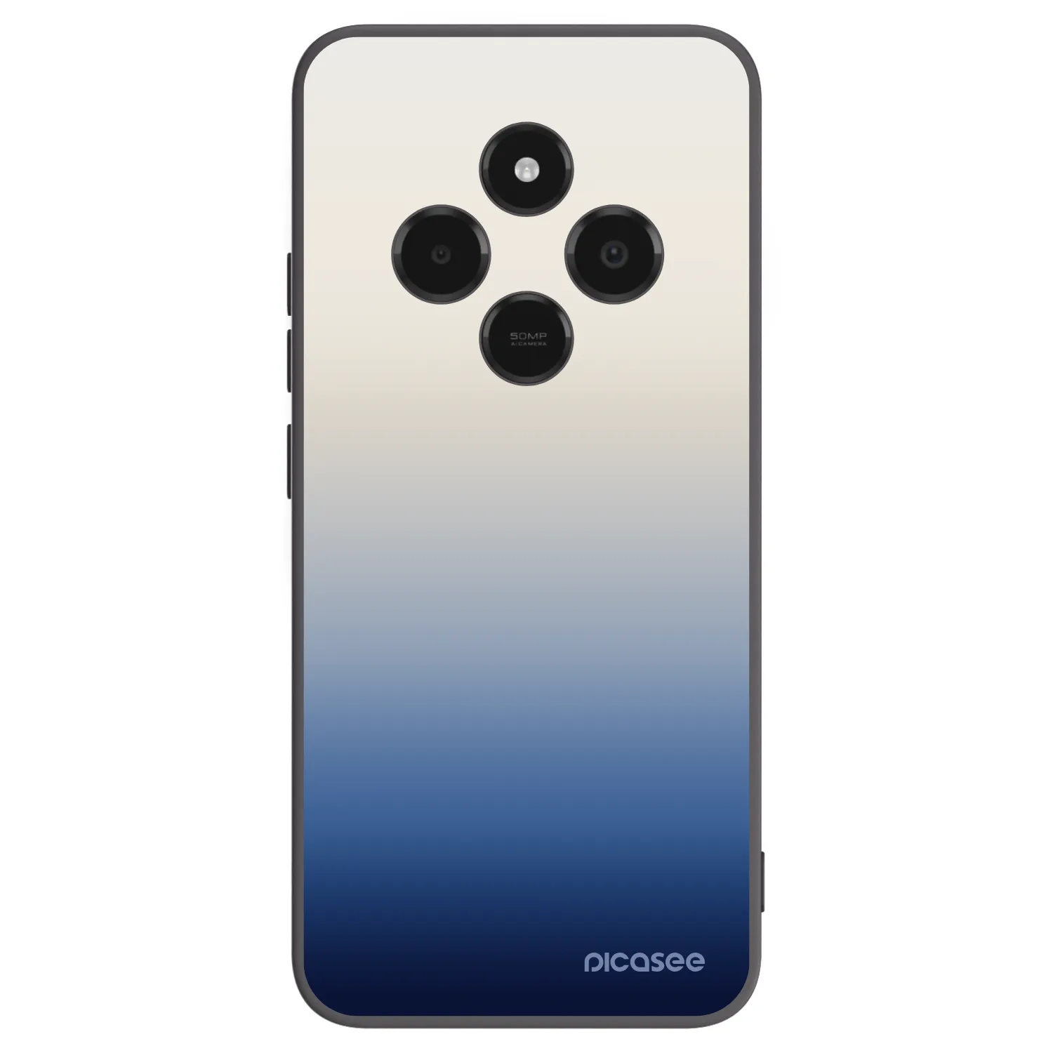 Picasee Xiaomi Poco C75 Hülle - Schwarzes Silikon - Gravity Fade