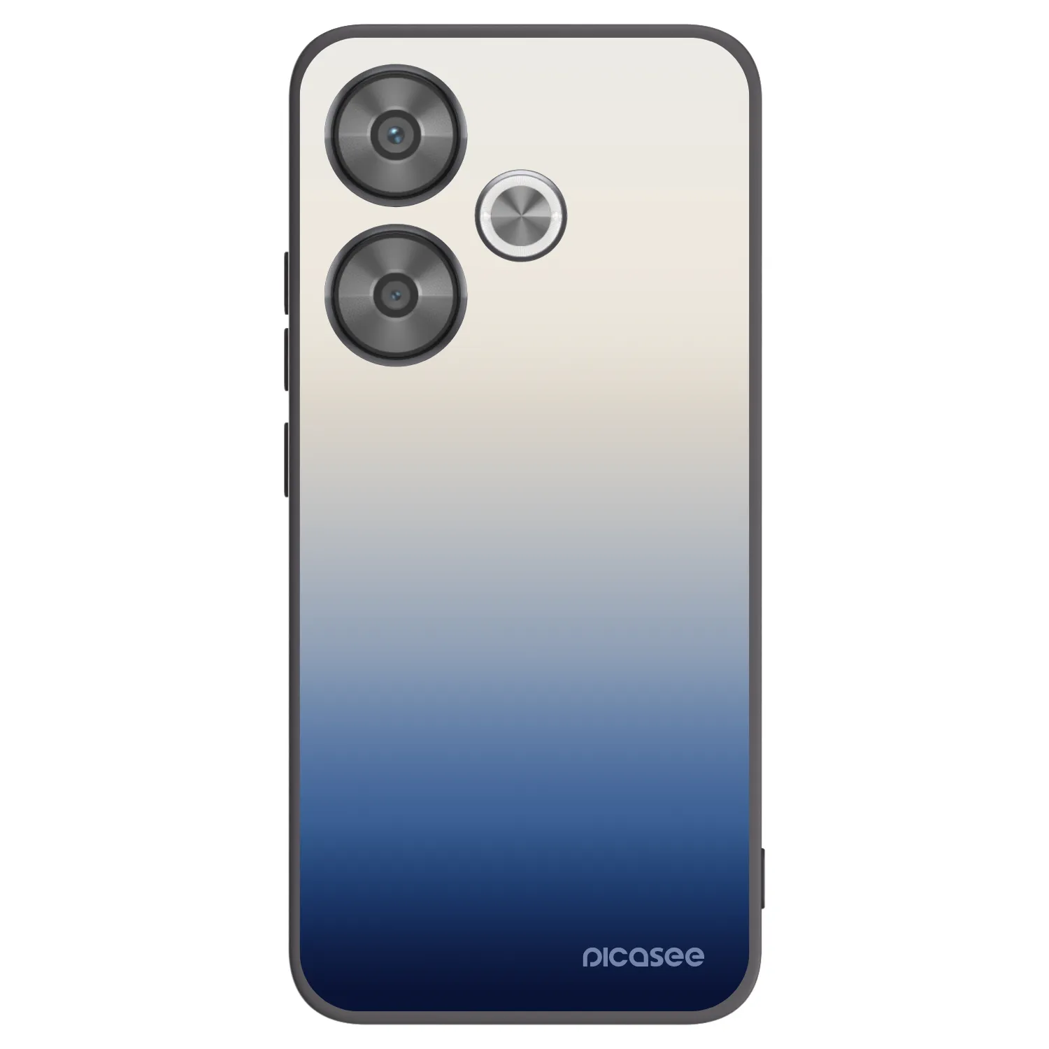 Picasee Xiaomi Poco F6 Hülle - Schwarzes Silikon - Gravity Fade