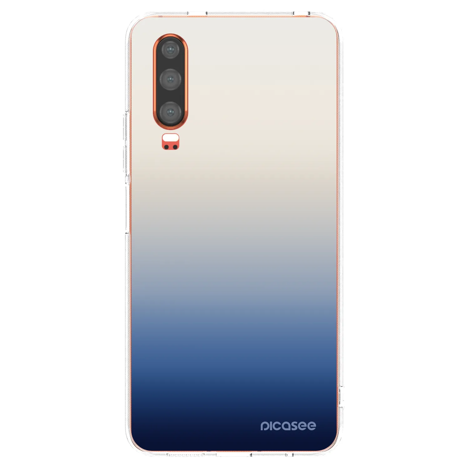 Picasee Huawei P30 Hülle - Transparentes Silikon - Gravity Fade