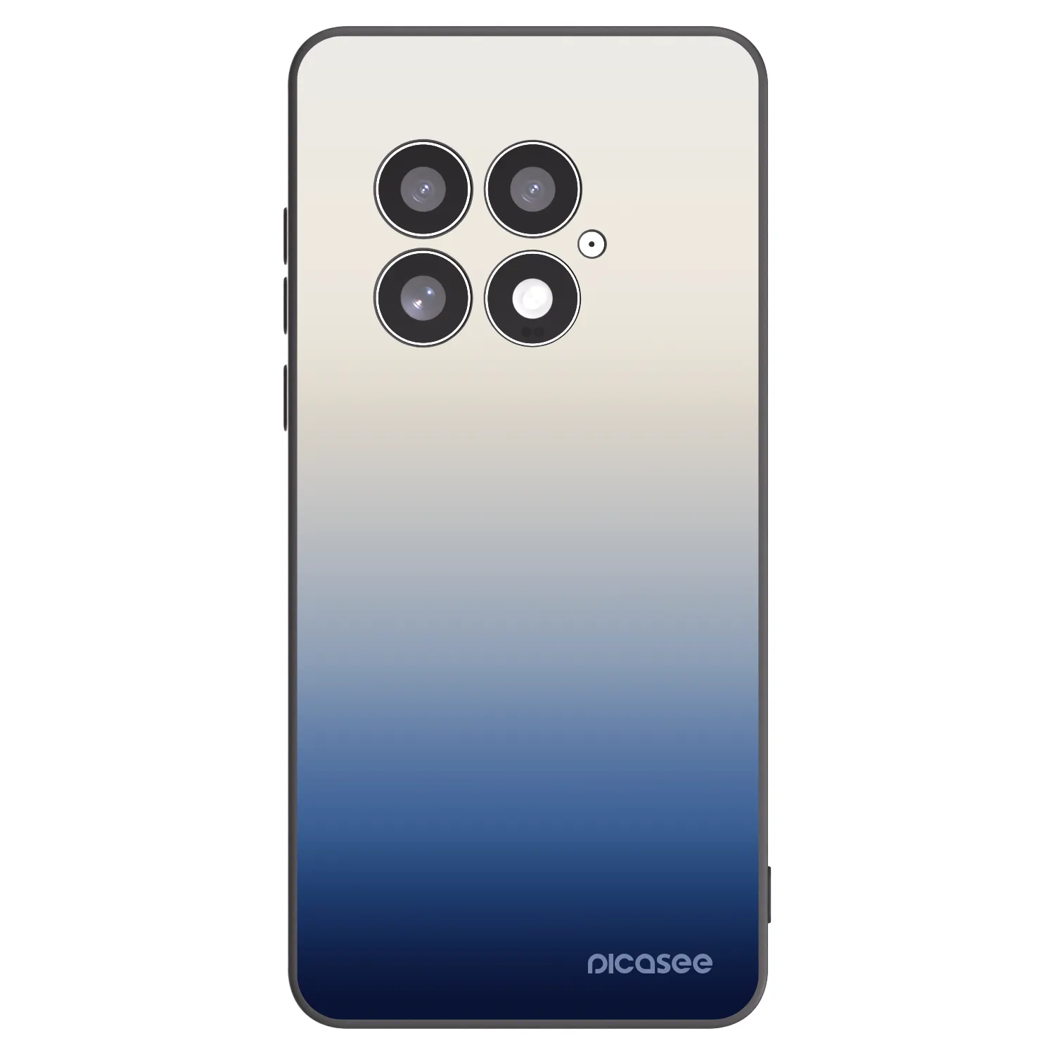 Picasee OnePlus 13 5G Hülle - Schwarzes Silikon - Gravity Fade