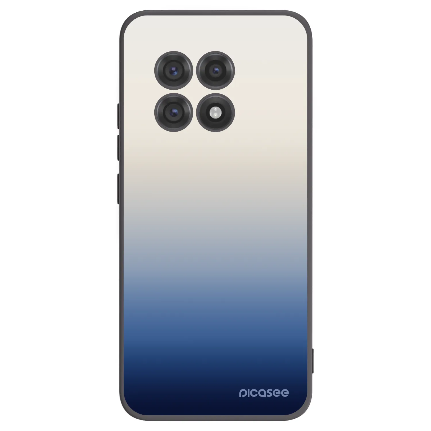 Picasee OnePlus 13R 5G Hülle - Schwarzes Silikon - Gravity Fade