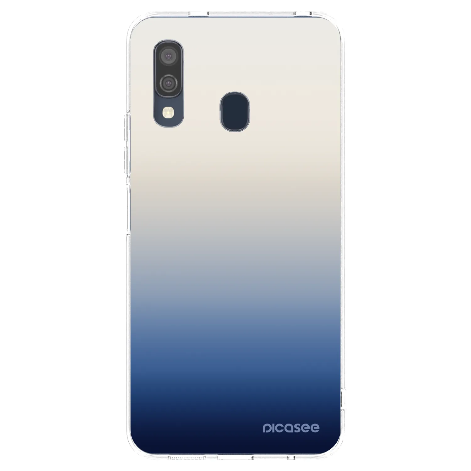 Picasee Samsung Galaxy A40 A405F Hülle - Transparentes Silikon - Gravity Fade