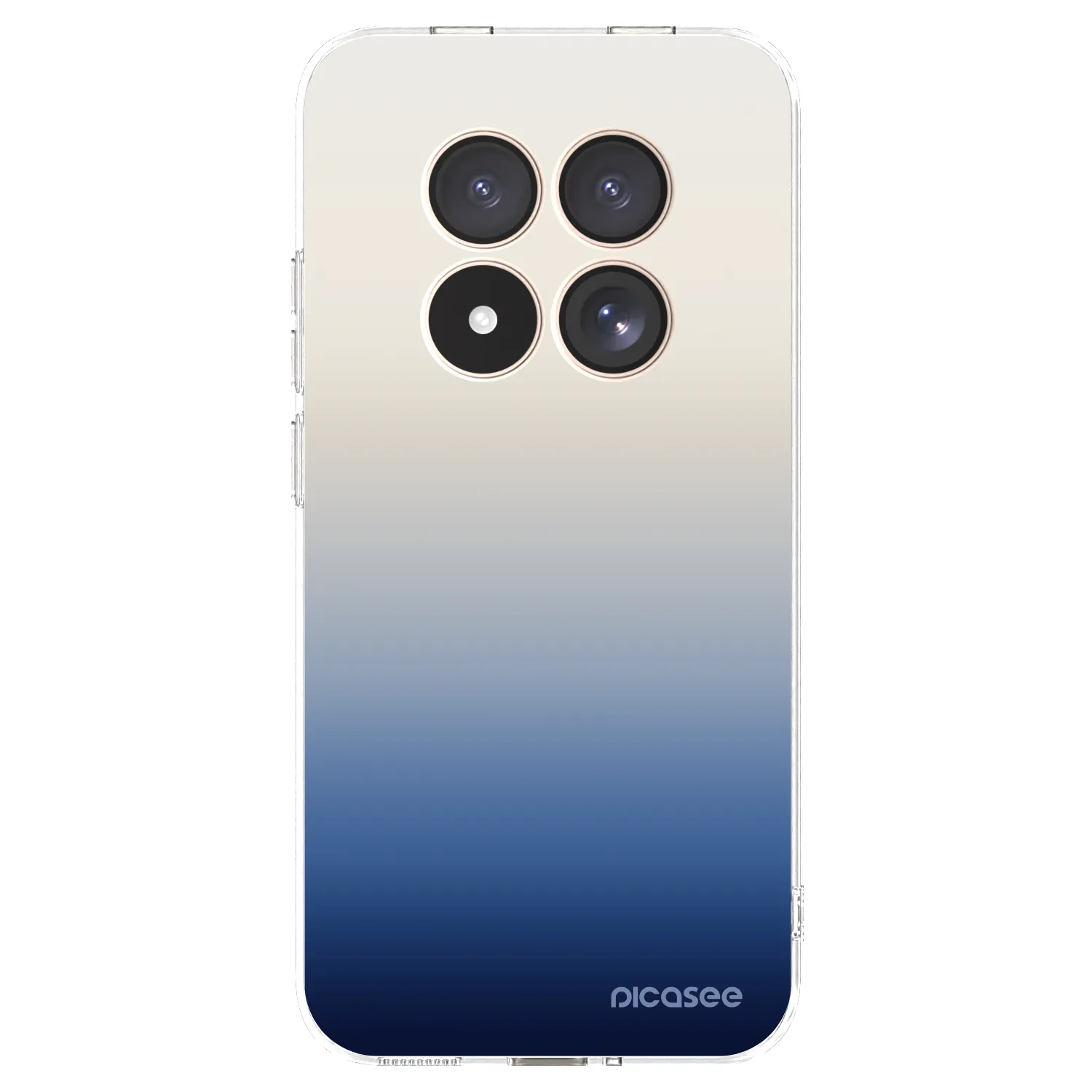 Picasee Xiaomi Redmi Note 15 Pro 4G Hülle - Transparentes Silikon - Gravity Fade