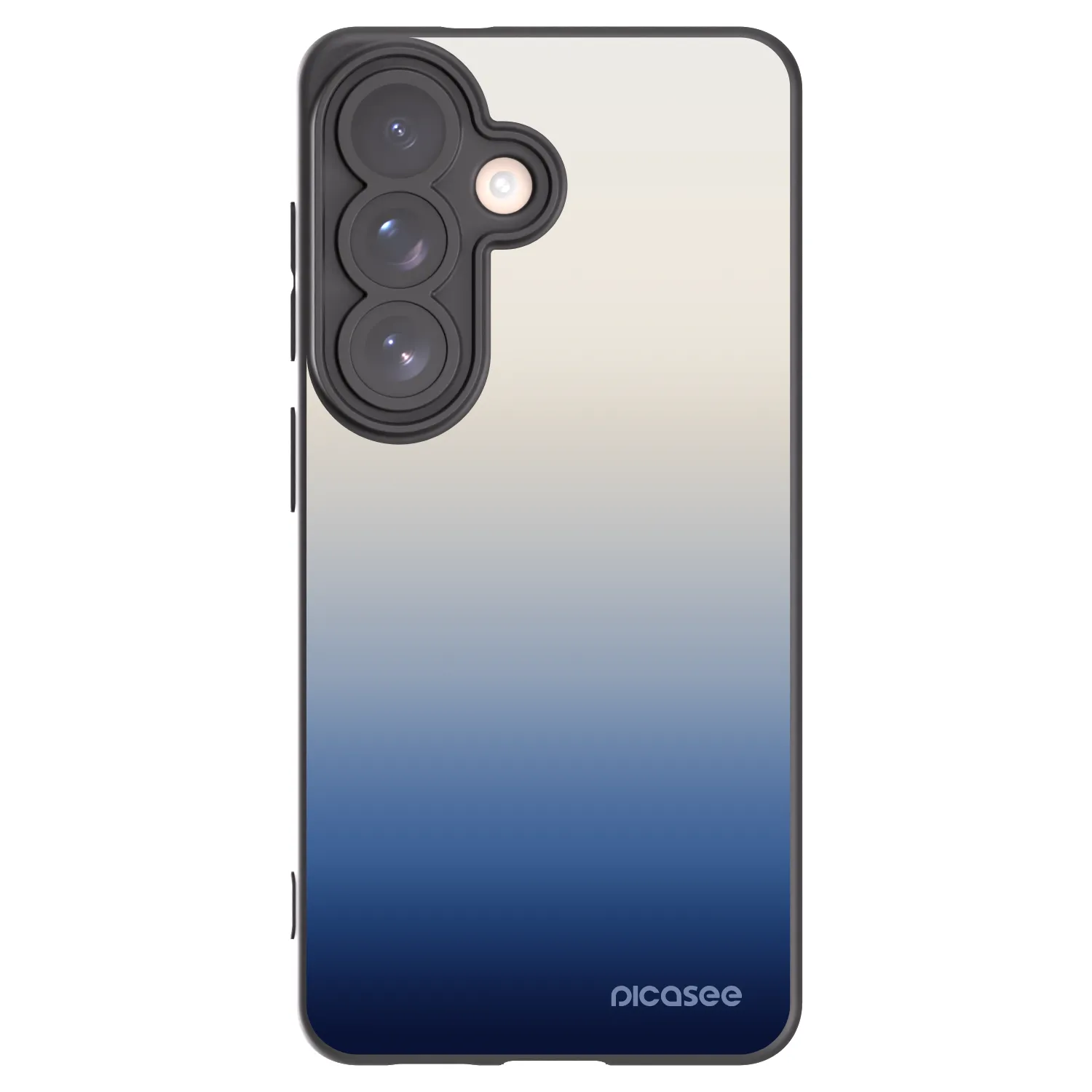 Picasee Samsung Galaxy S26 Hülle - Schwarzes Silikon - Gravity Fade