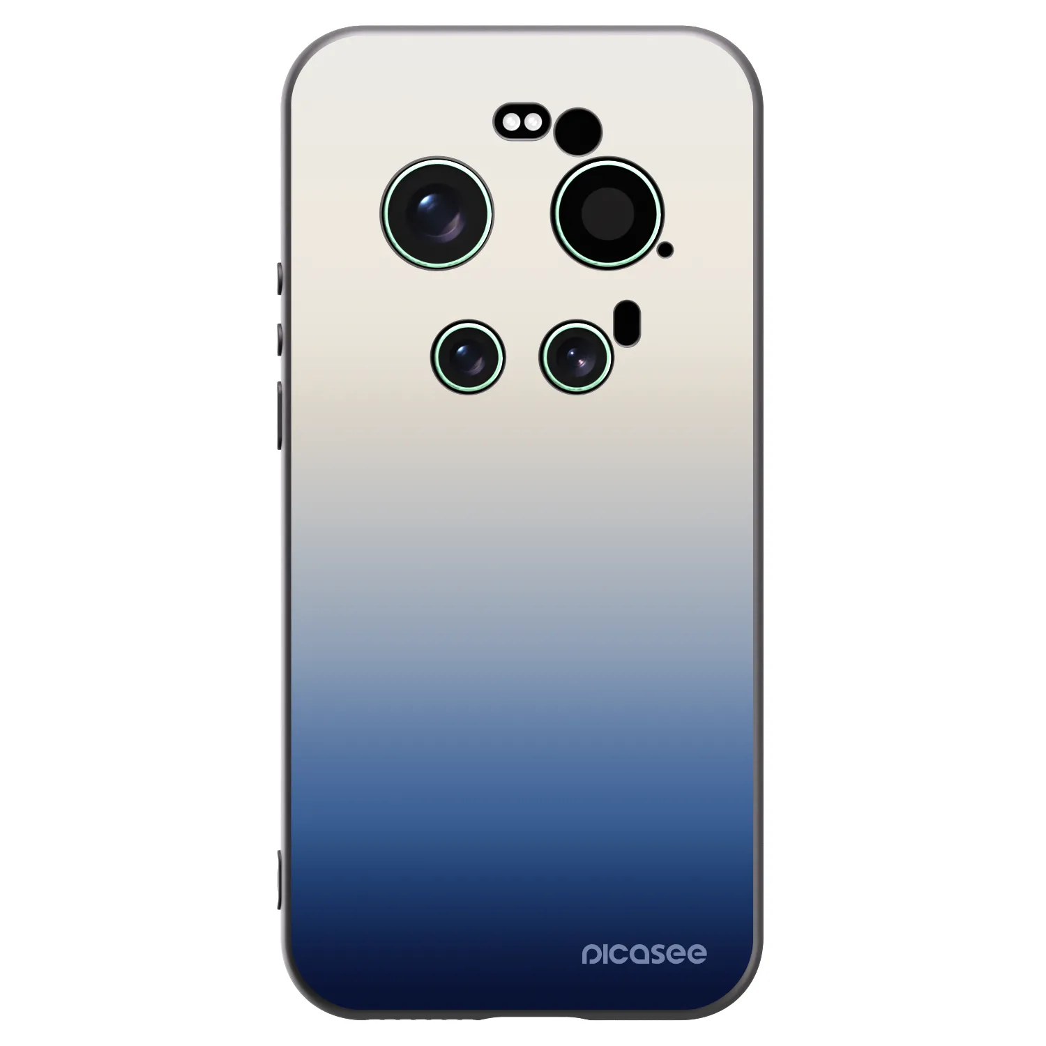 Picasee Xiaomi 17 Ultra Hülle - Schwarzes Silikon - Gravity Fade