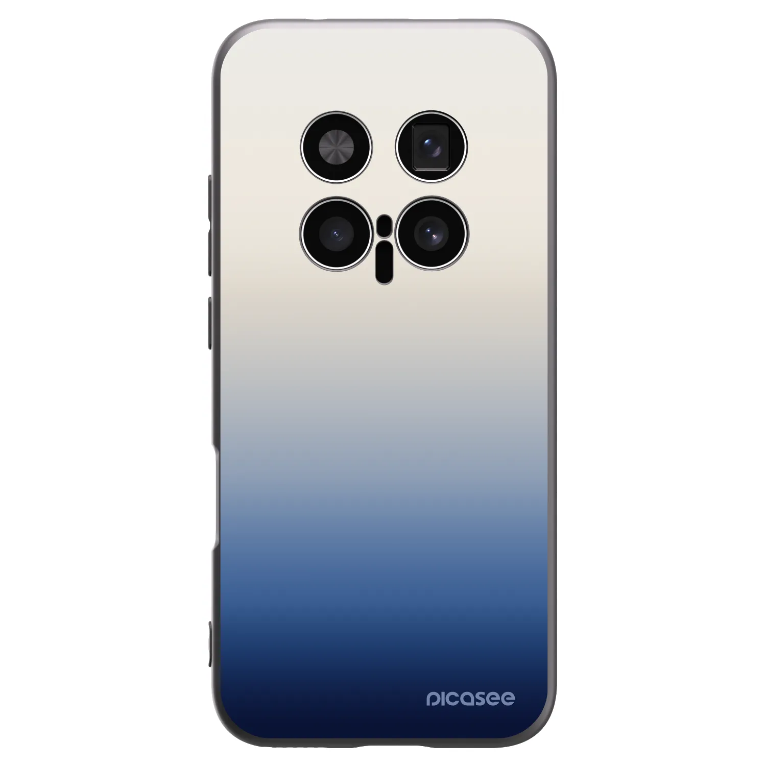 Picasee Honor Magic8 Pro 5G Hülle - Schwarzes Silikon - Gravity Fade