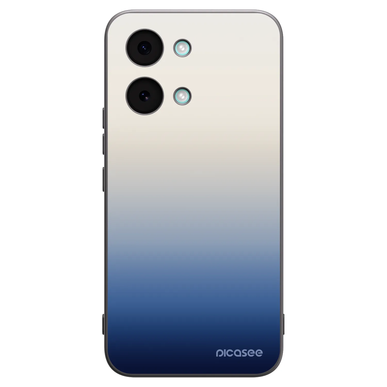 Picasee Xiaomi Poco X8 Pro Max Hülle - Schwarzes Silikon - Gravity Fade