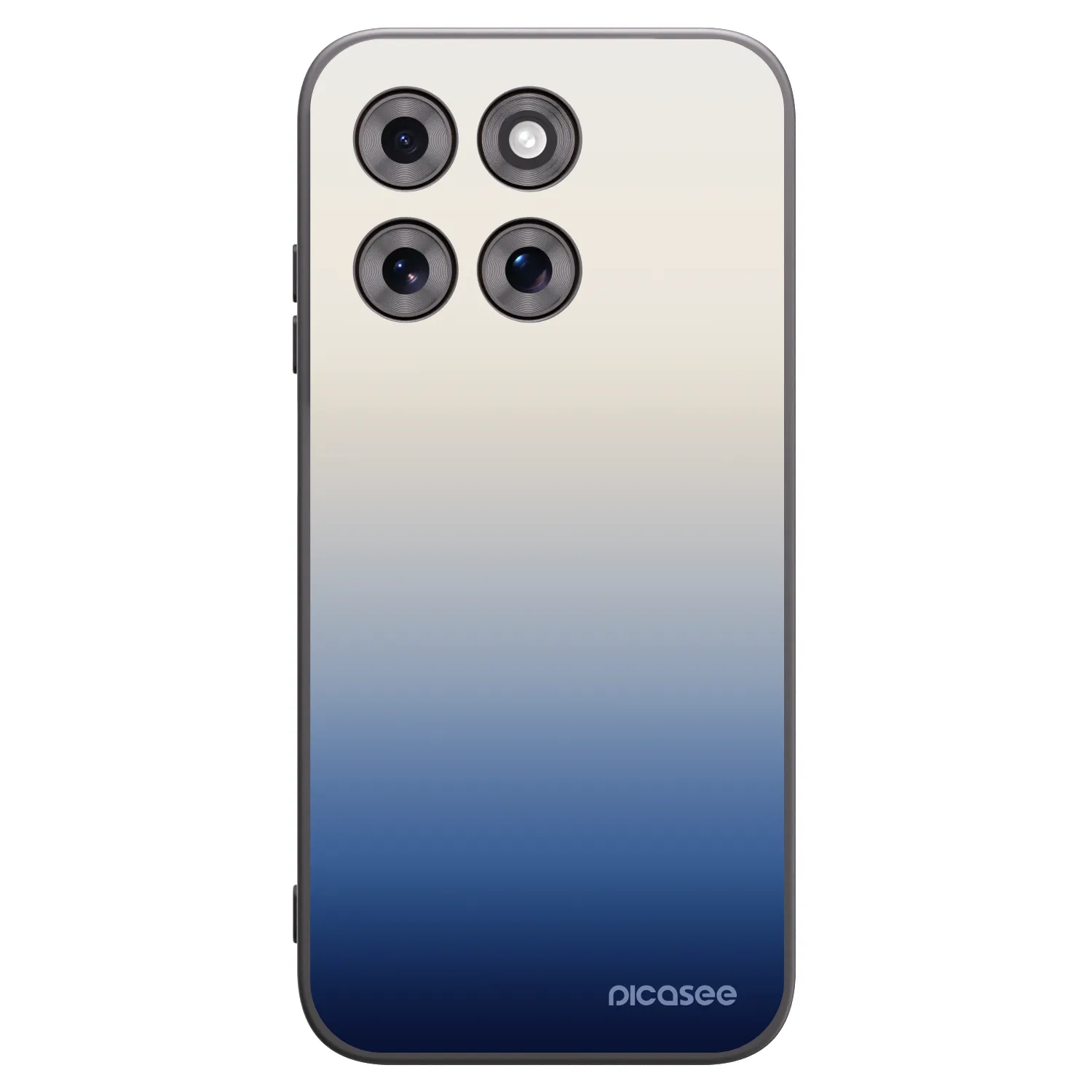 Picasee Motorola Moto G77 Hülle - Schwarzes Silikon - Gravity Fade