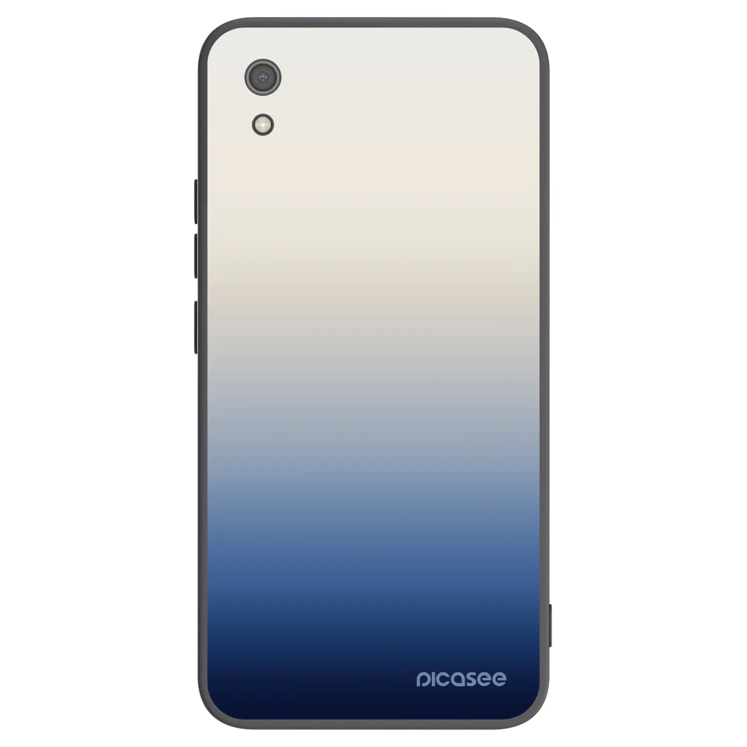 Picasee Xiaomi Redmi 7A Hülle - Schwarzes Silikon - Gravity Fade