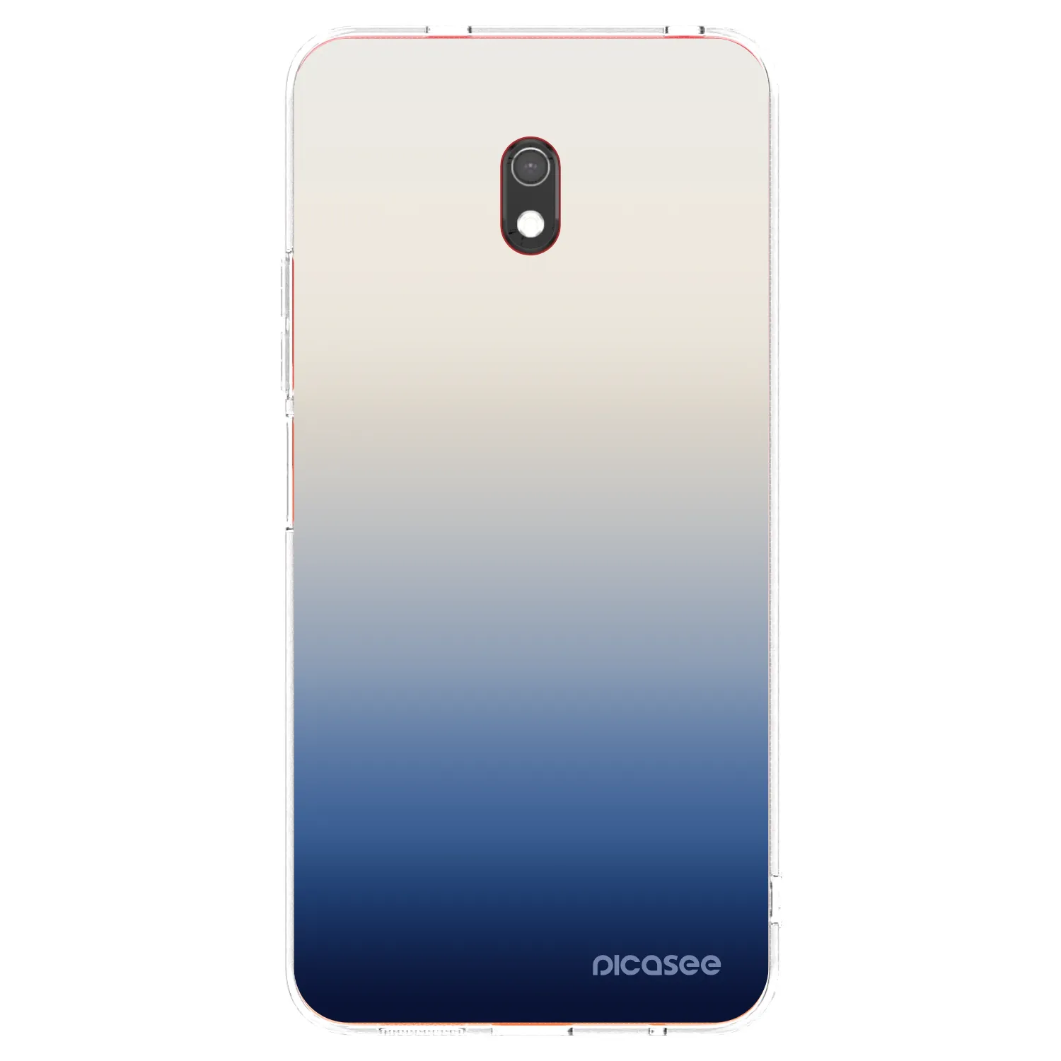 Picasee Xiaomi Redmi 8A Hülle - Transparentes Silikon - Gravity Fade