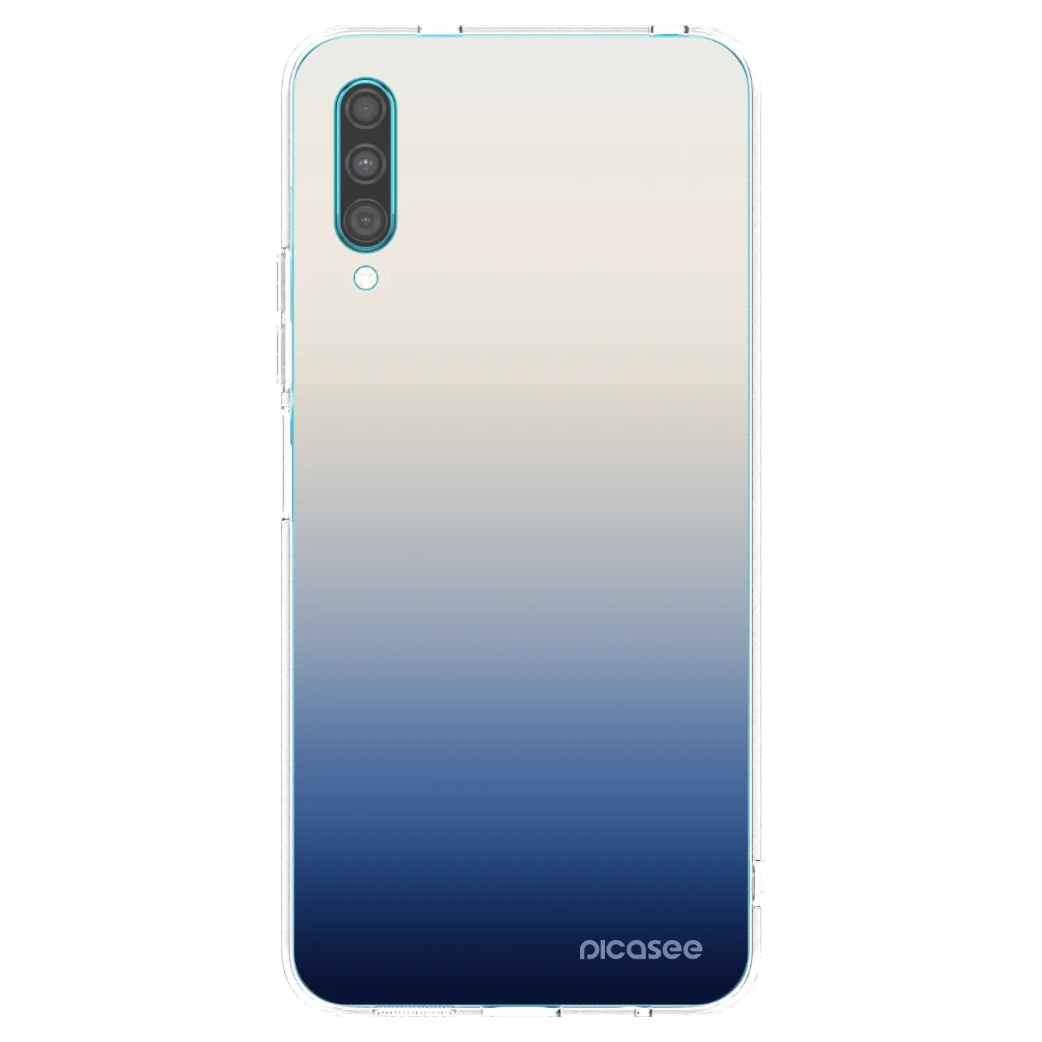 Picasee Samsung Galaxy A30s A307F Hülle - Transparentes Silikon - Gravity Fade