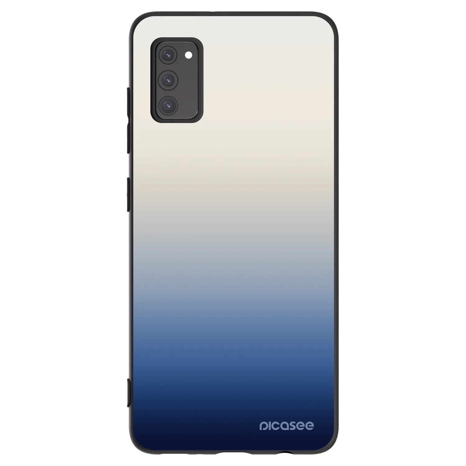 Picasee Samsung Galaxy A41 A415F Hülle - Schwarzes Silikon - Gravity Fade