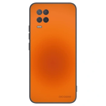 Picasee Realme 8 5G Hülle - Schwarzes Silikon - Heat Core