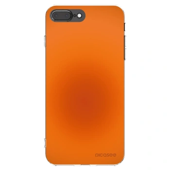 Picasee Apple iPhone 7 Plus Hülle - Transparentes Silikon - Heat Core