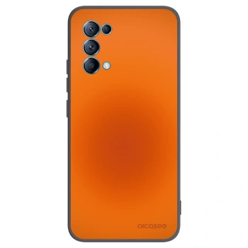 Picasee OPPO Reno 5 5G Hülle - Schwarzes Silikon - Heat Core