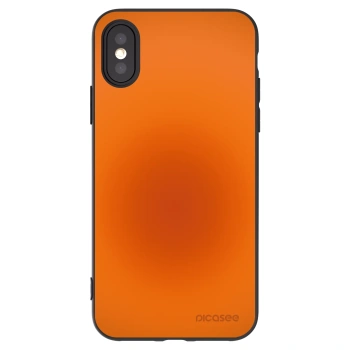 Picasee Apple iPhone X/XS Hülle - Schwarzes Silikon - Heat Core