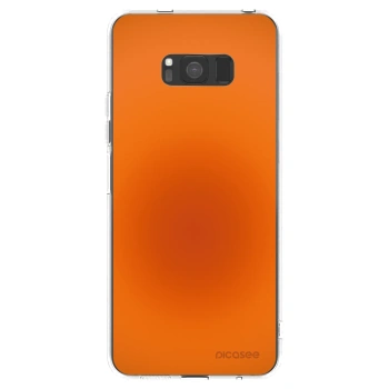 Picasee Samsung Galaxy S8 G950F Hülle - Transparentes Silikon - Heat Core