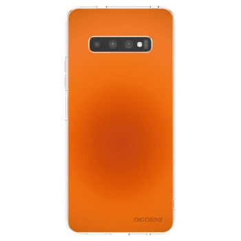 Picasee Samsung Galaxy S10 Plus G975 Hülle - Transparentes Silikon - Heat Core