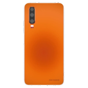 Picasee Huawei P30 Hülle - Transparentes Silikon - Heat Core