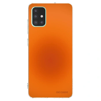 Picasee Samsung Galaxy A51 A515F Hülle - Transparentes Silikon - Heat Core