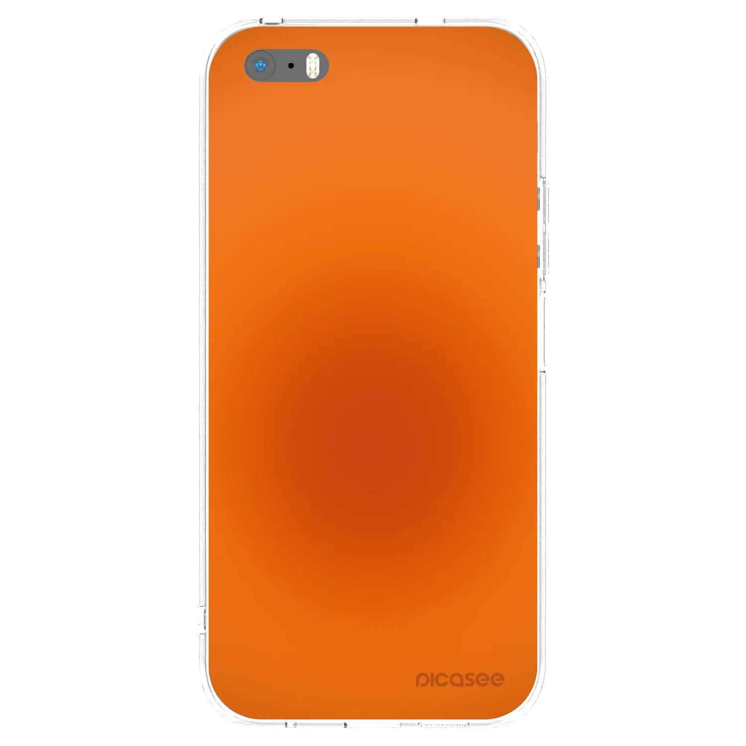 Picasee Apple iPhone 6 Plus/6S Plus Hülle - Transparentes Silikon - Heat Core