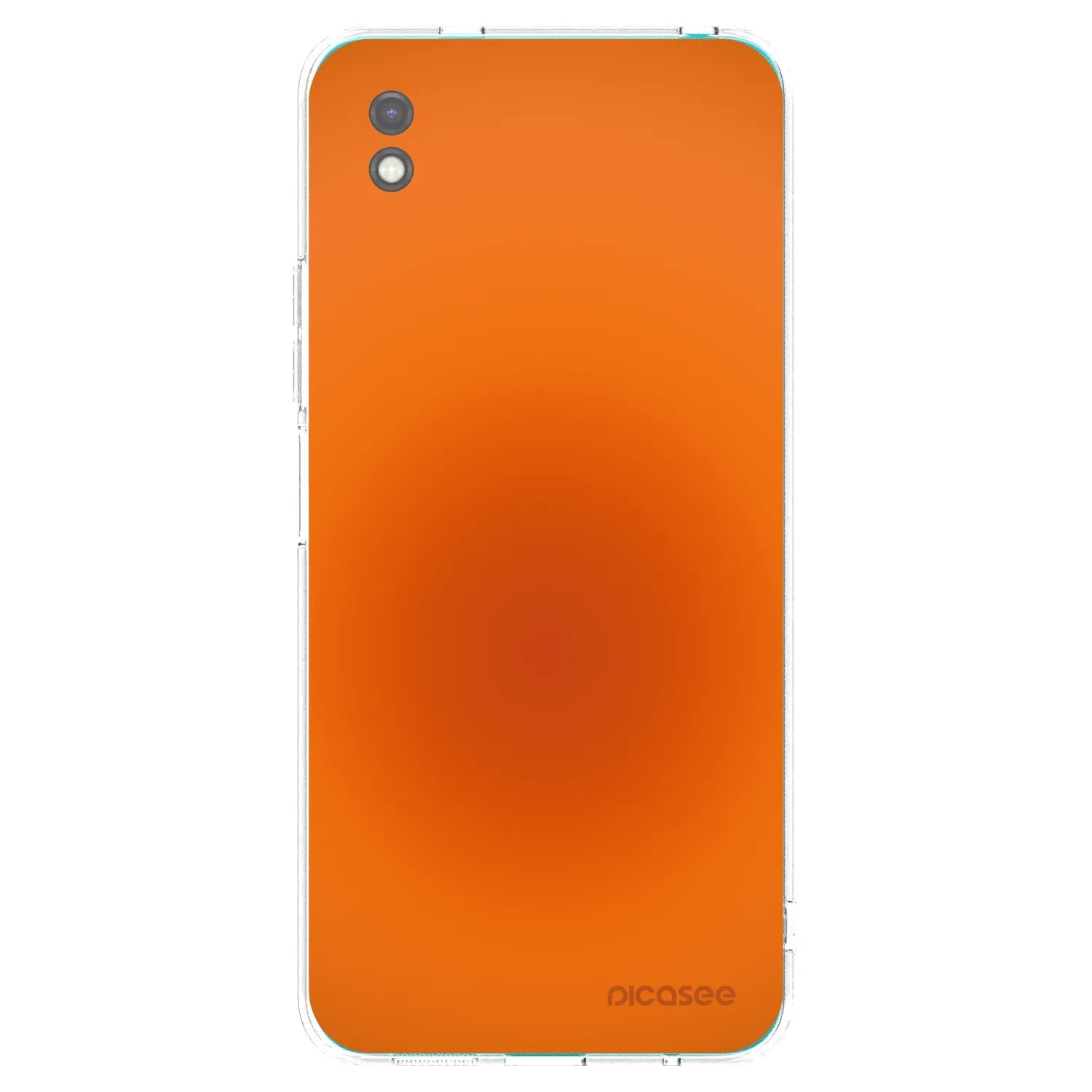 Picasee Xiaomi Redmi 9A Hülle - Schwarzes Silikon - Heat Core