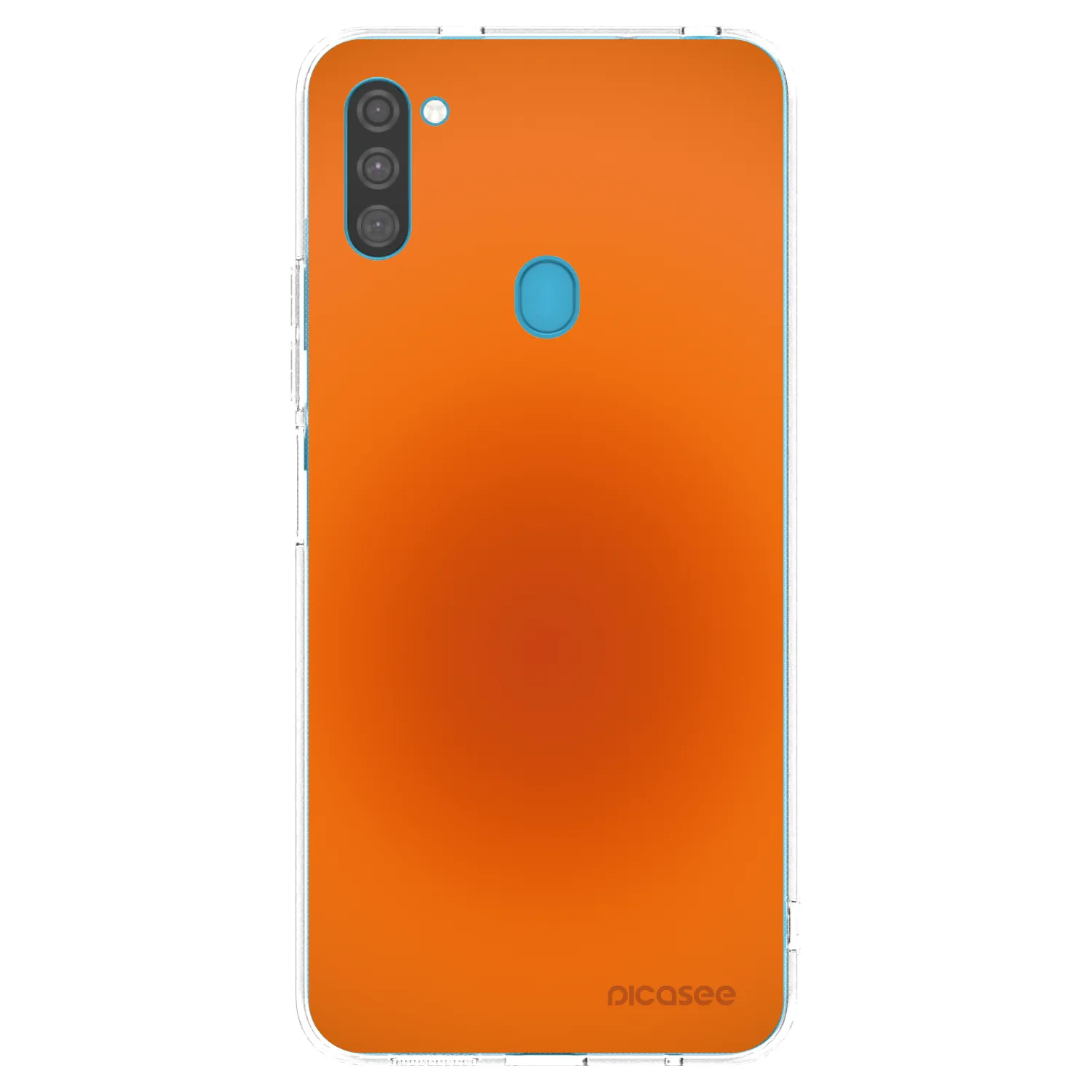 Picasee Samsung Galaxy M11 Hülle - Transparentes Silikon - Heat Core
