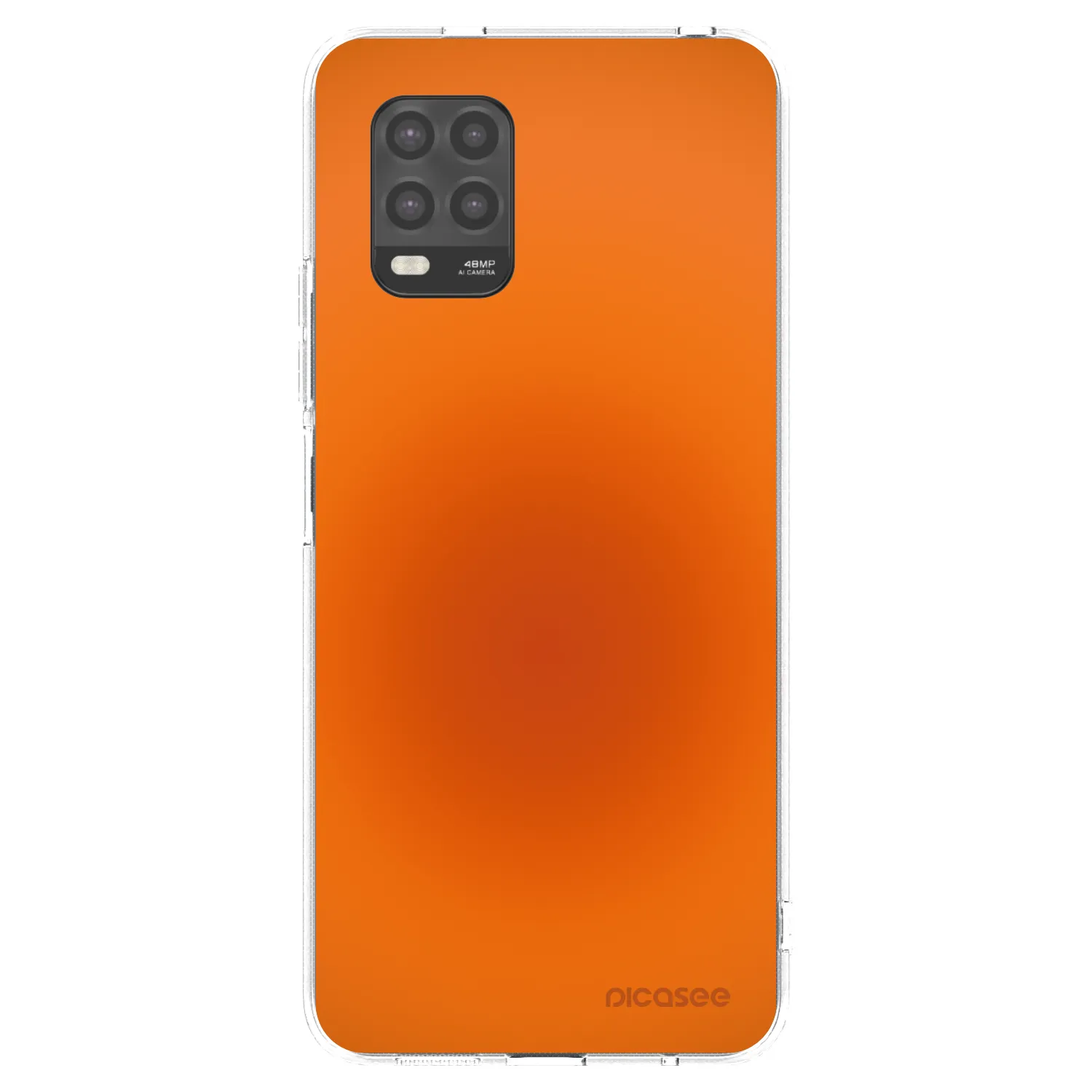 Picasee Xiaomi Mi 10 Lite Hülle - Transparentes Silikon - Heat Core