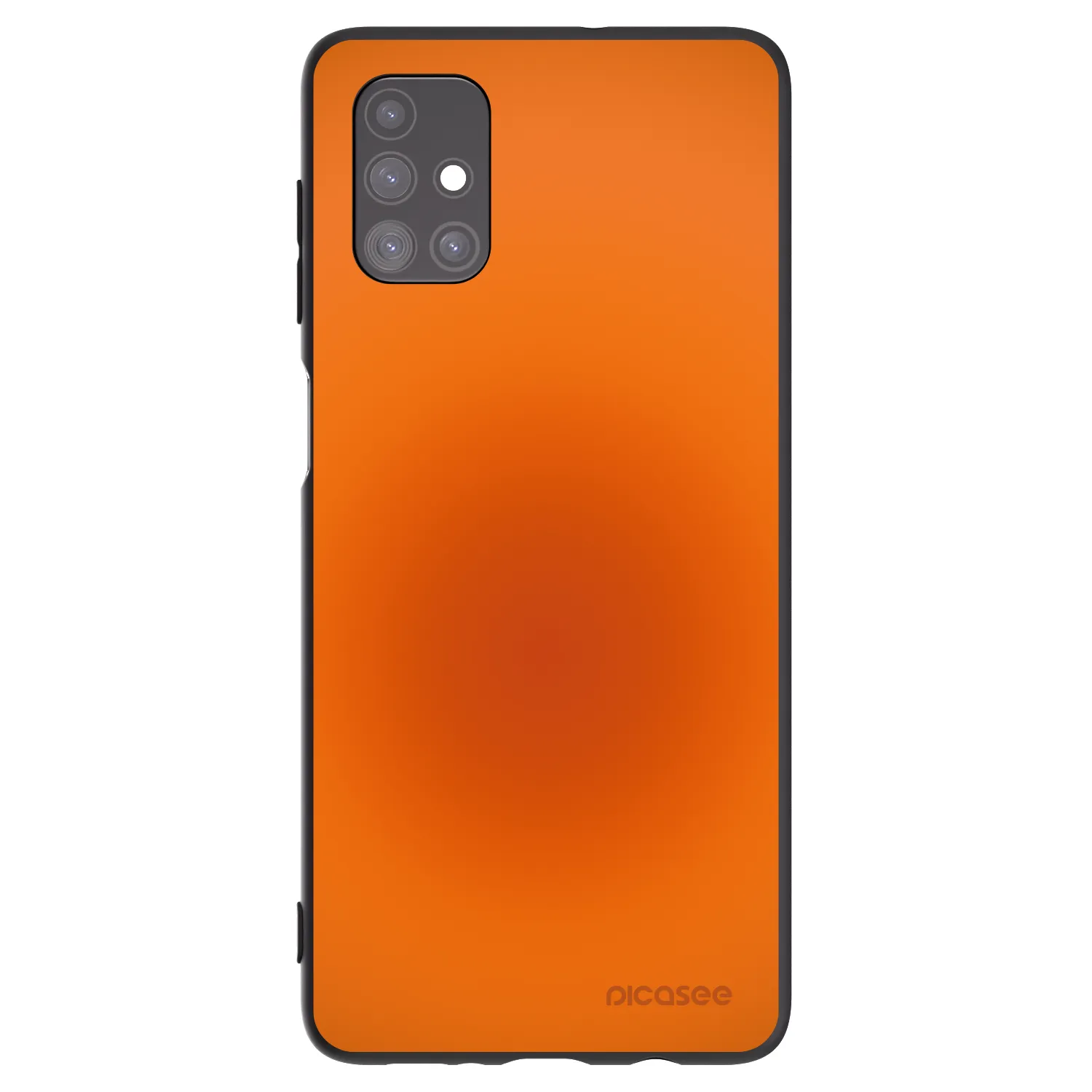 Picasee Samsung Galaxy M51 M515F Hülle - Schwarzes Silikon - Heat Core