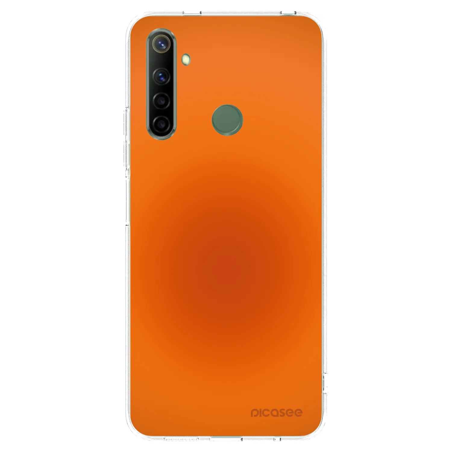 Picasee Realme 5 Hülle - Transparentes Silikon - Heat Core