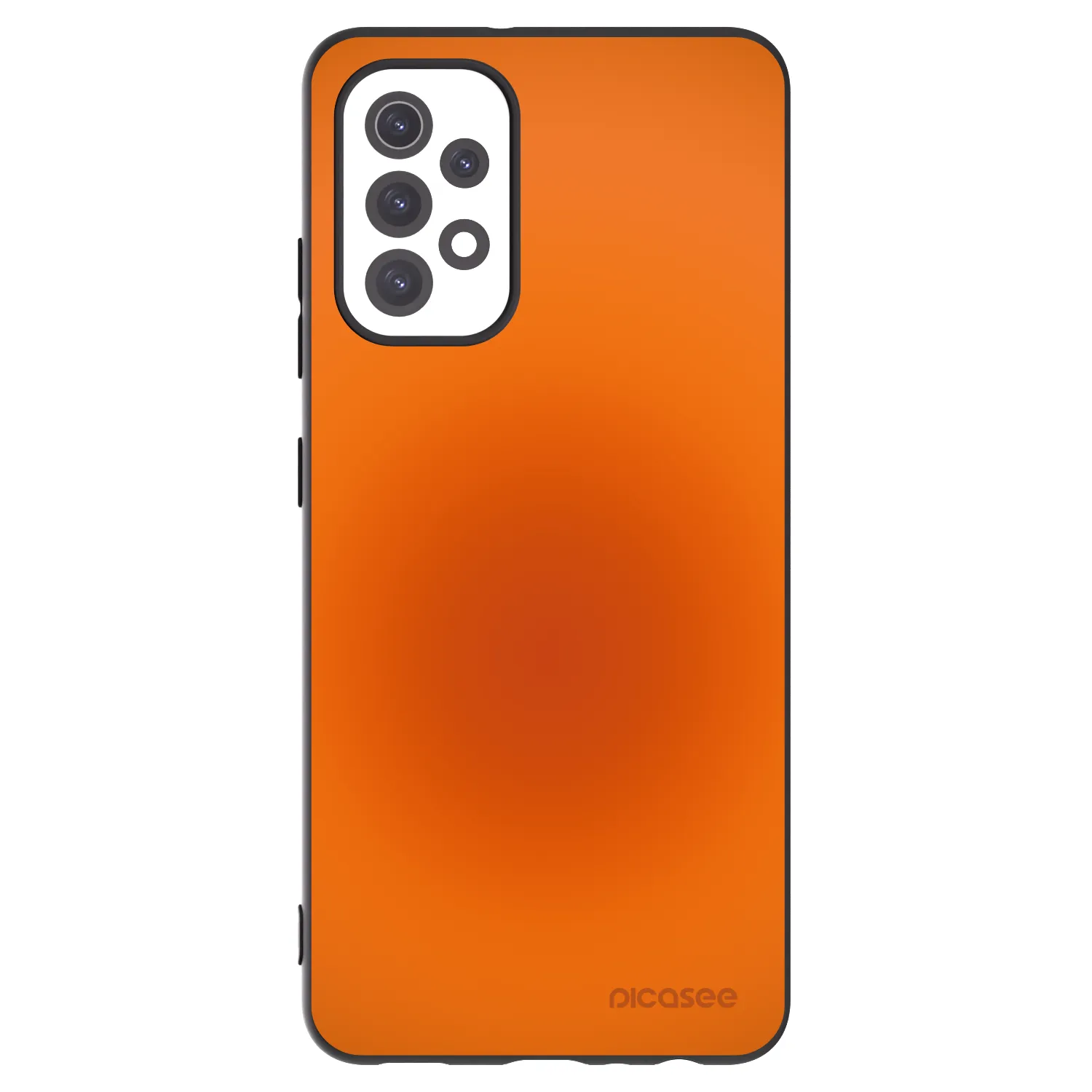 Picasee Samsung Galaxy A32 5G A326B Hülle - Schwarzes Silikon - Heat Core