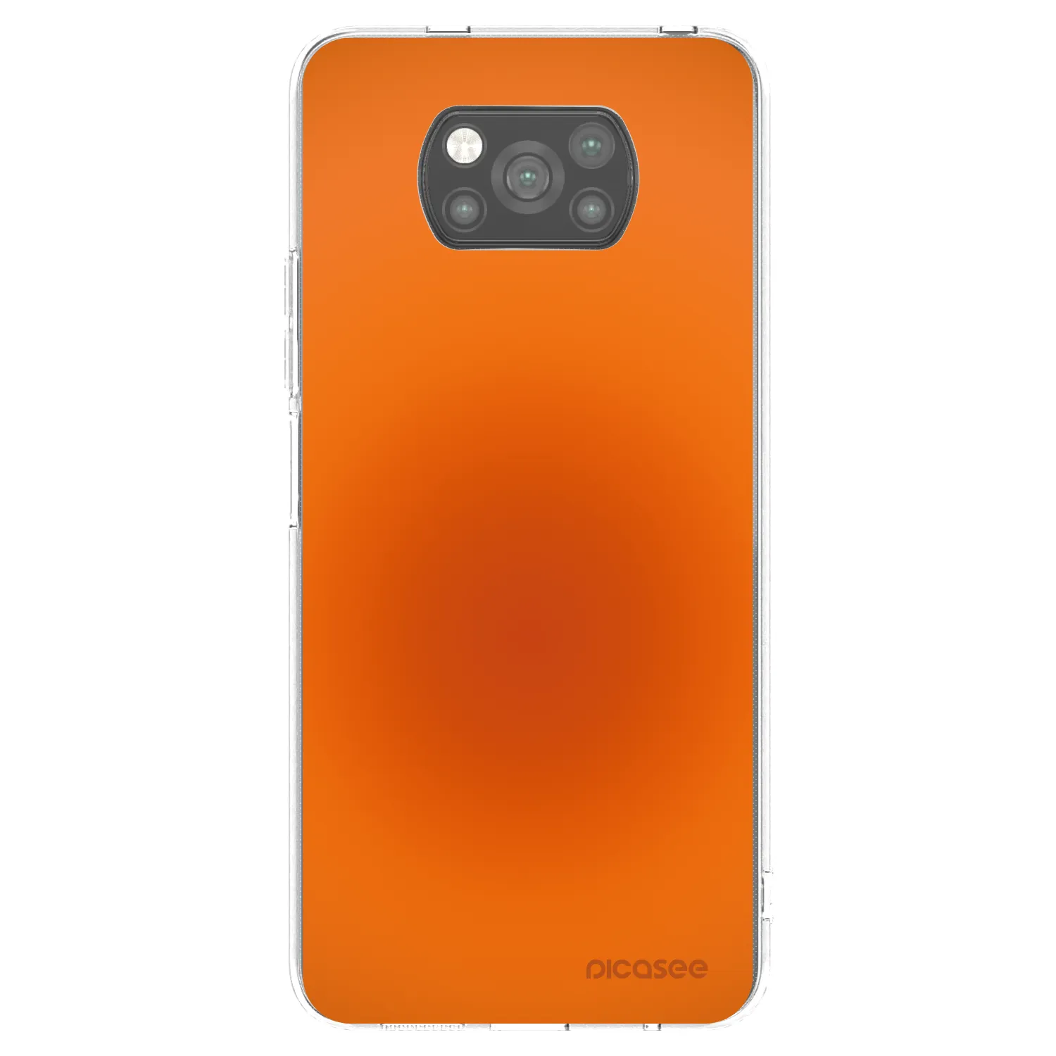 Picasee Xiaomi Poco X3 Pro Hülle - Schwarzes Silikon - Heat Core