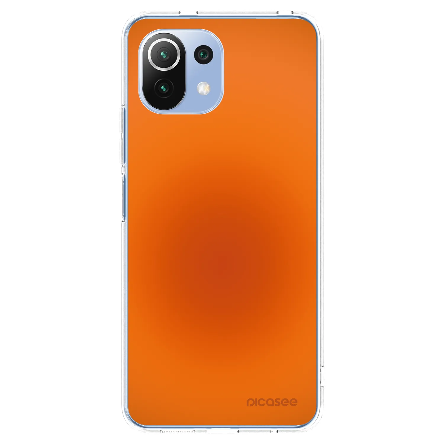 Picasee Xiaomi Mi 11 Lite Hülle - Transparentes Silikon - Heat Core