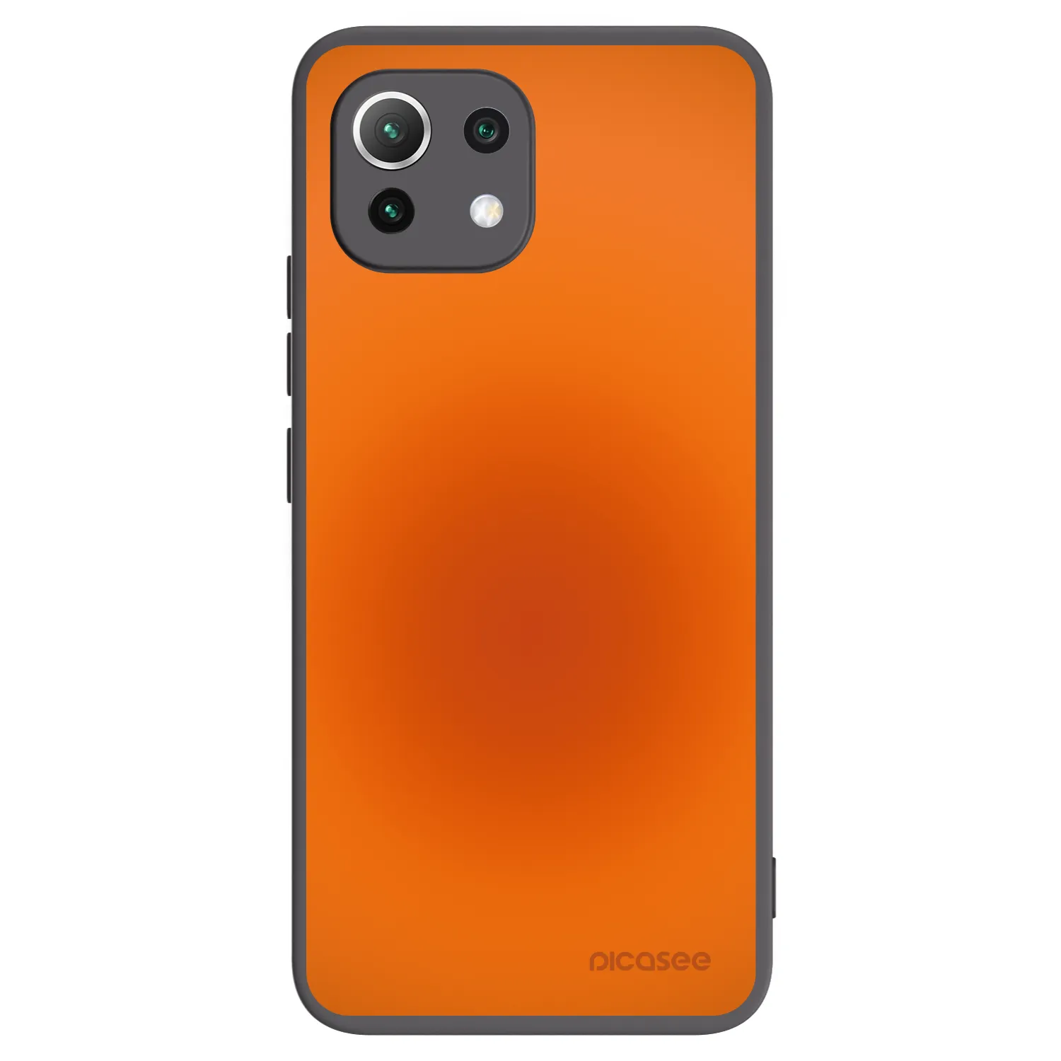 Picasee Xiaomi Mi 11 Lite Hülle - Schwarzes Silikon - Heat Core