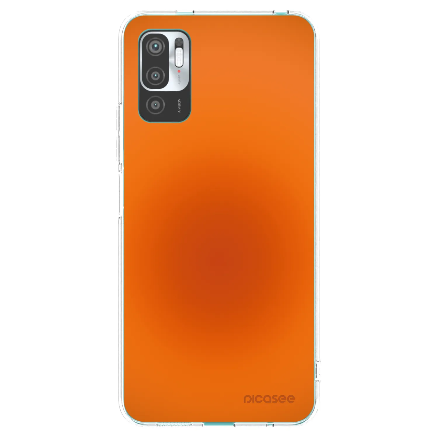 Picasee Xiaomi Redmi Note 10 5G Hülle - Transparentes Silikon - Heat Core