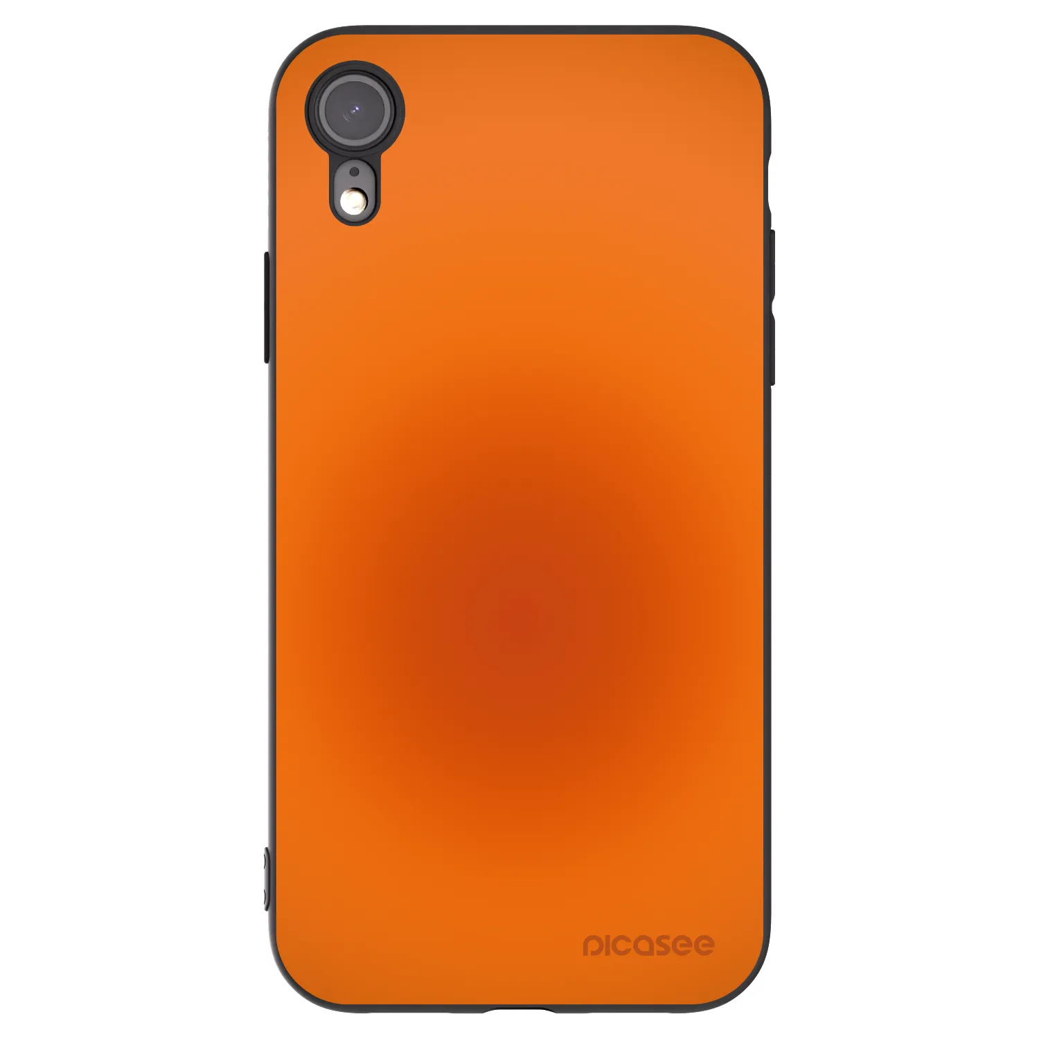 Picasee Apple iPhone XR Hülle - Schwarzes Silikon - Heat Core