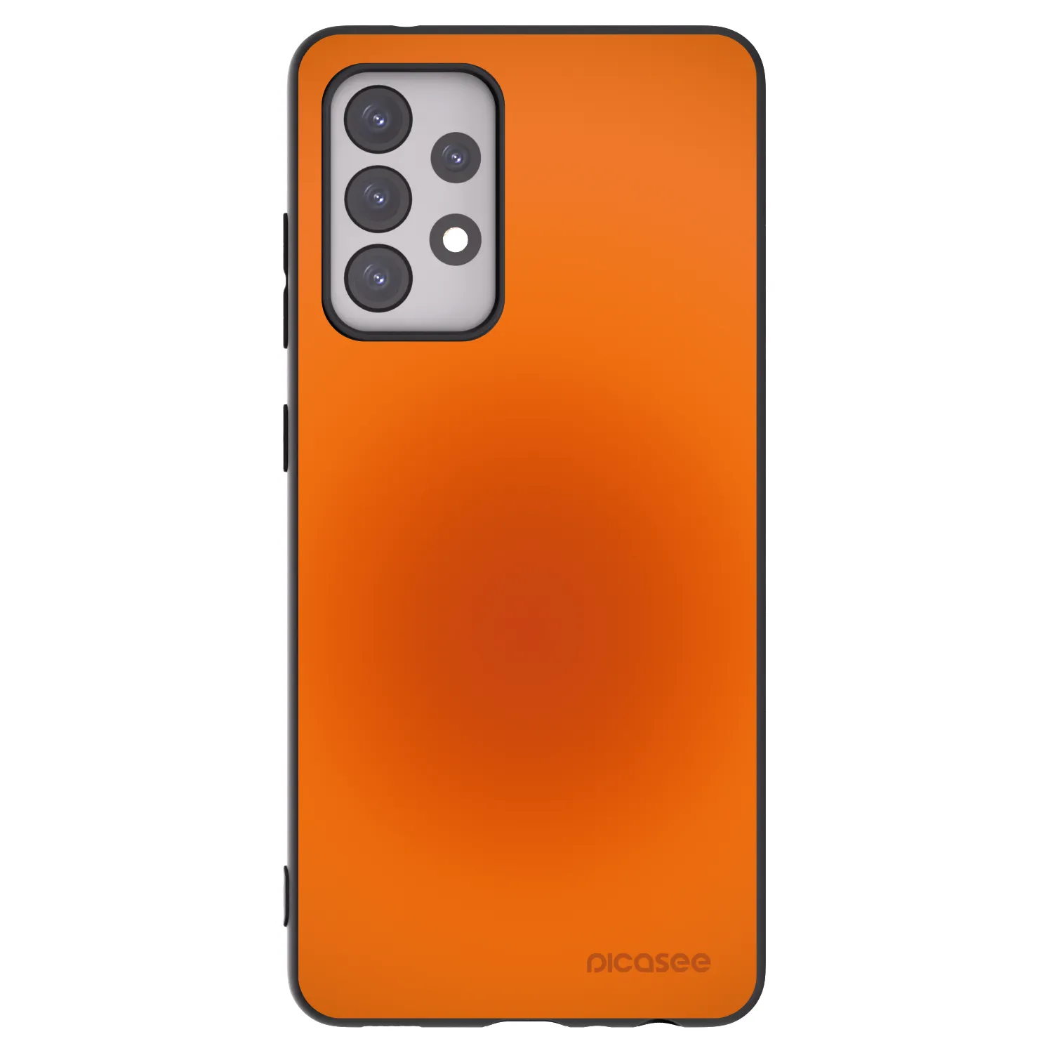 Picasee Samsung Galaxy A52s 5G A528B Hülle - Schwarzes Silikon - Heat Core